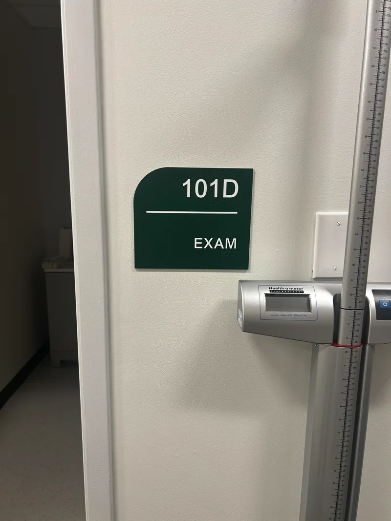 Custom ADA-compliant signs with tactile characters and Grade 2 braille by James River Signs